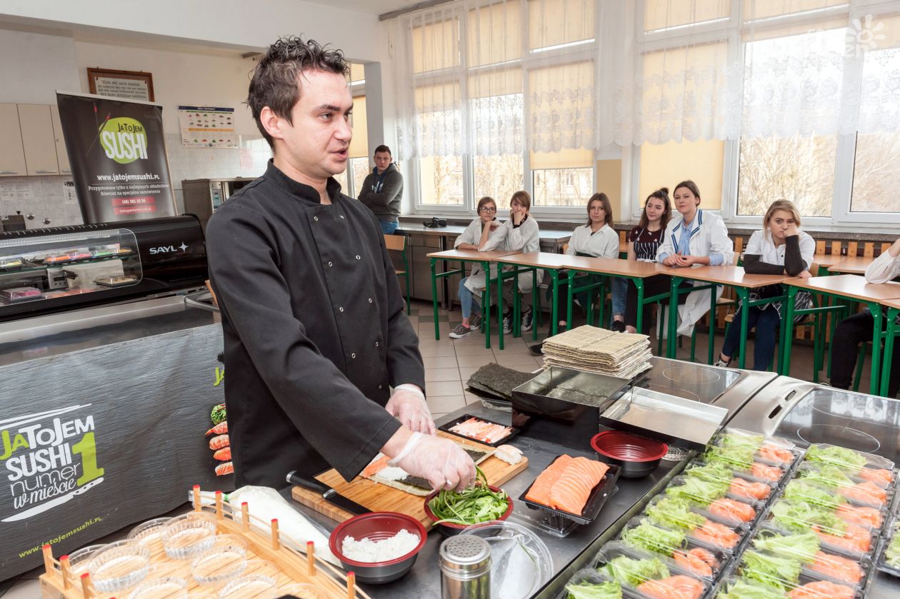 Sushi w Zespole Szkół Spożywczych i Hotelarskich