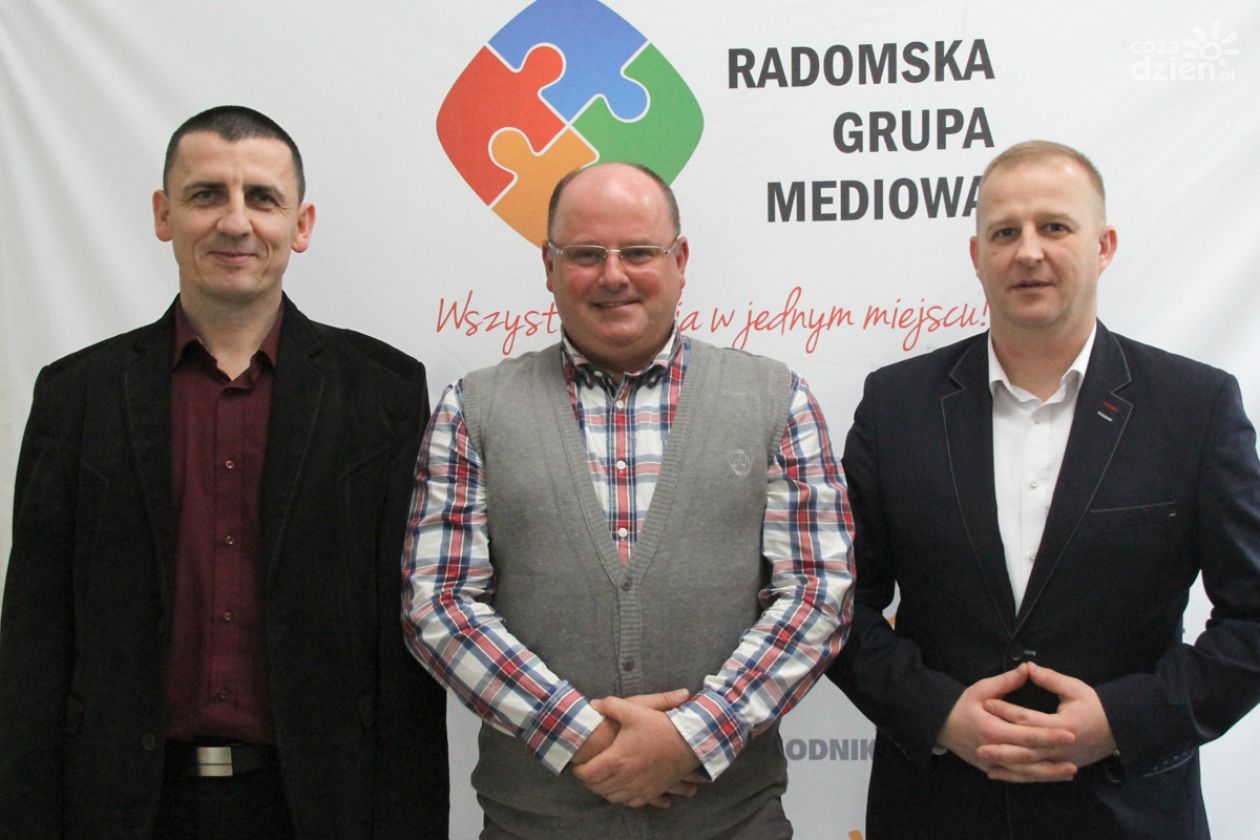 Piotr Matysiak, Mariusz Surus i Marek Łuszczek gośćmi studia lokalnego Radia Rekord