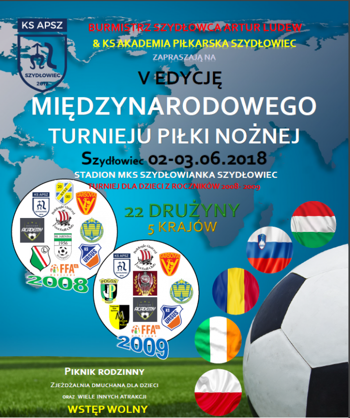 V międzynarodowy turniej piłki nożnej w Szydłowcu