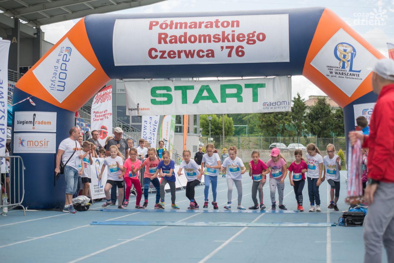 Najmłodsi wzięli udział w Półmaratonie Radomskiego Czerwca'76