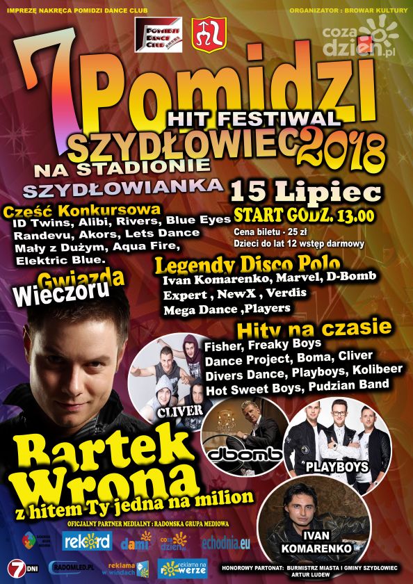 7. Pomidzi Hit Festiwal Szydłowiec 2018