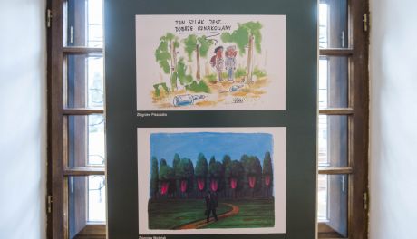 "Stop zaśmiecaniu lasów" - wystawa w Łaźni