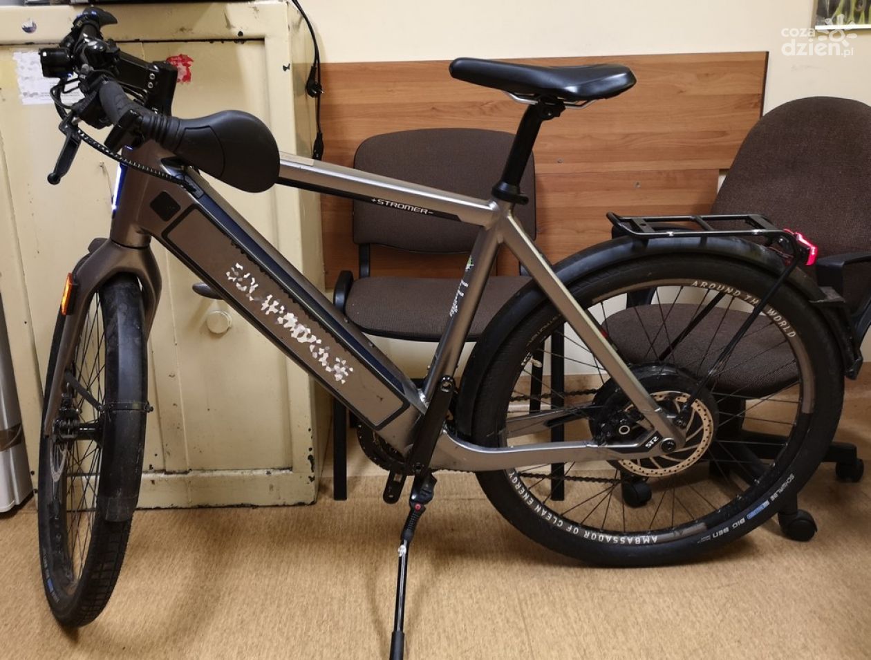 Skaryszew. Skradziony rower z Niemiec odnaleziony w lesie