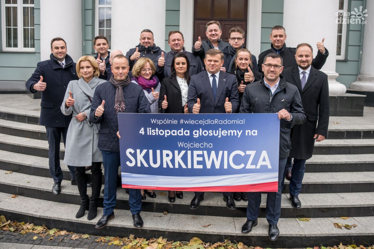 Wojciech Skurkiewicz zaprezentował osoby które zasiadać będą w Radzie Miejskiej