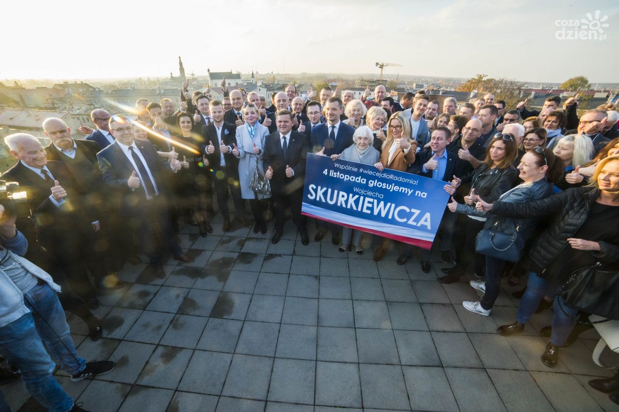Wojciech Skurkiewicz podsumował kampanię wyborczą (zdjęcia)