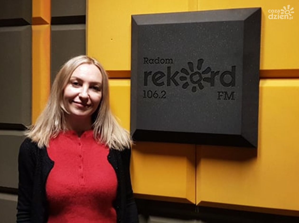 Magdalena Dygała - Rozmowa w studiu lokalnym Radia Rekord