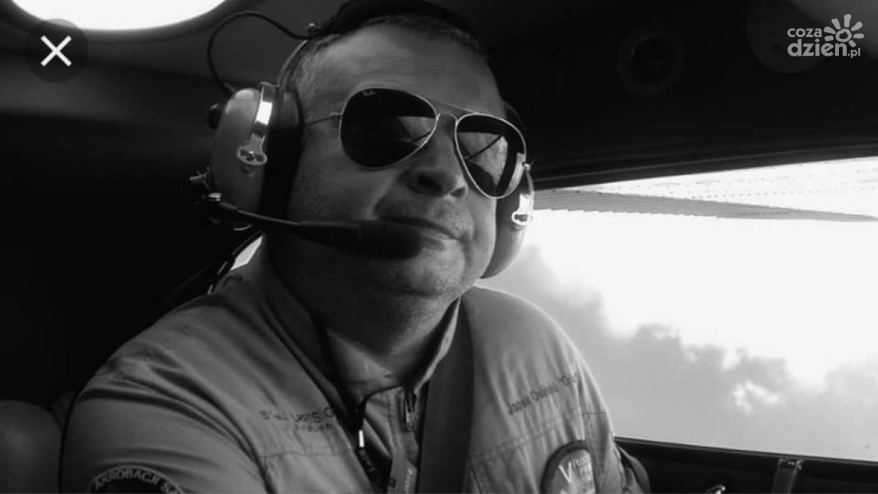 Nie żyje pilot Jacek Osiński 