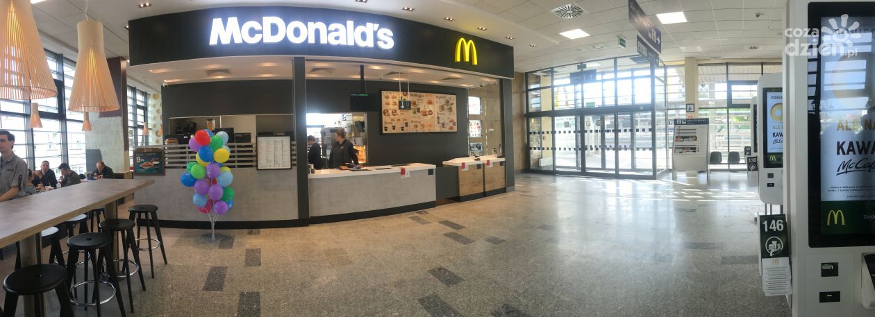 McDonald’s na dworcu już otwarty!