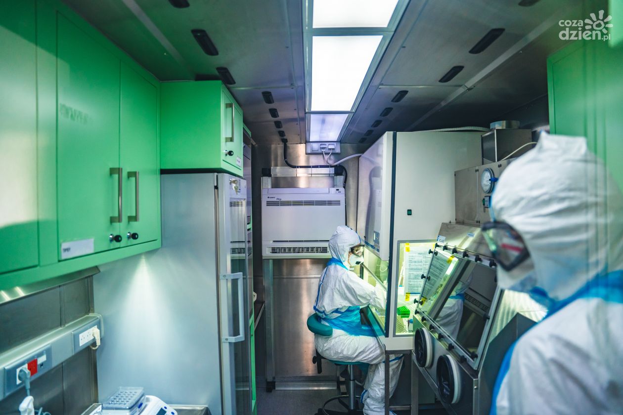 Mobilne laboratorium wesprze radomski sanepid