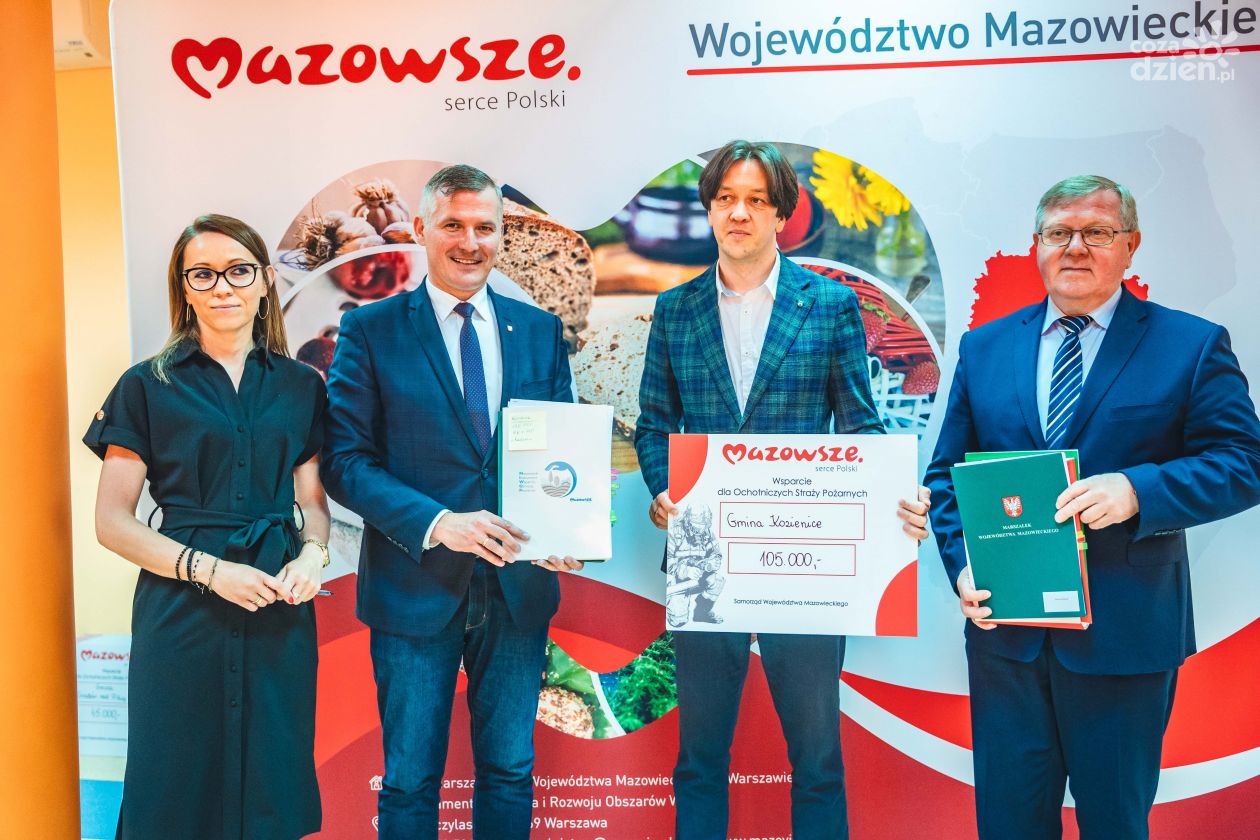 Wsparcie Samorządu Mazowsza dla OSP i Działkowców z subregionu radomskiego (zdjęcia)