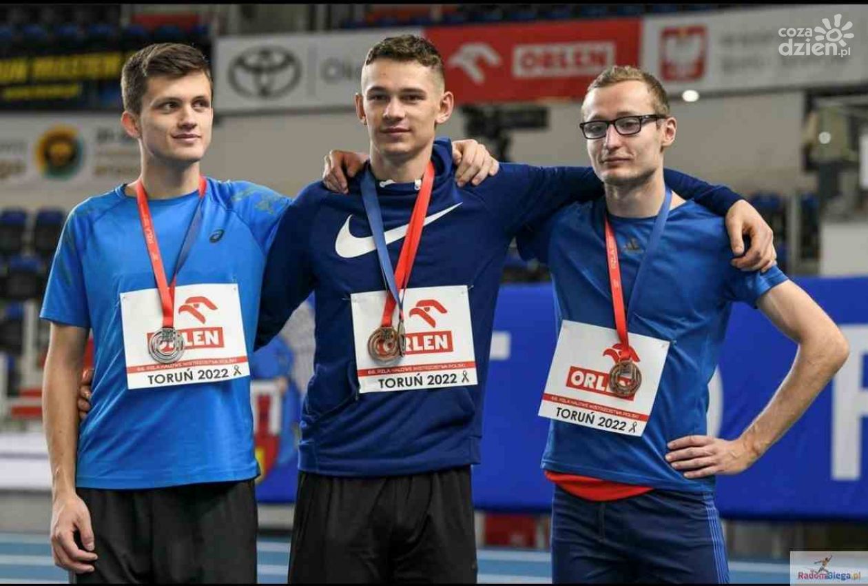Lekkoatleci radomskiej Optimy z sześcioma medalami Halowych Mistrzostw Polski