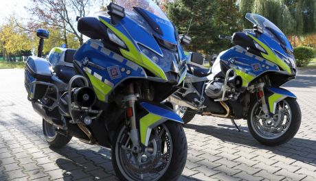 Nowe motocykle w radomskiej policji