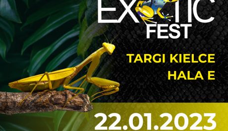 Targi terrarystyki, akwarystyki i botaniki Exotic Fest w Kielcach
