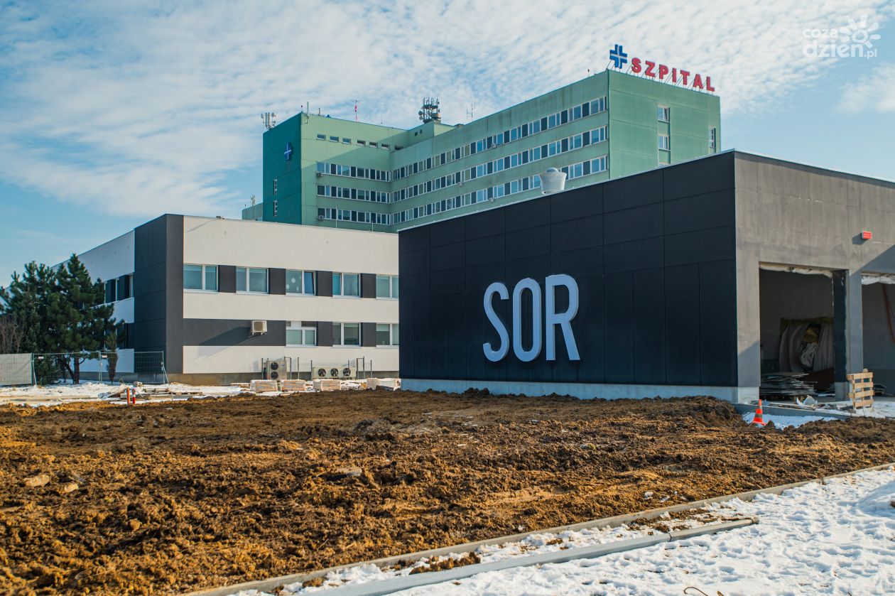 Trwa budowa SOR-u przy Mazowieckim Szpitalu Specjalistycznym (zdjęcia)