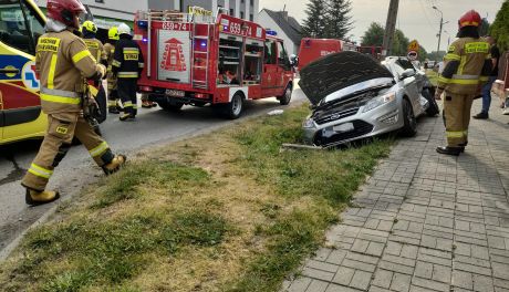 Zderzenie dwóch aut w Orońsku