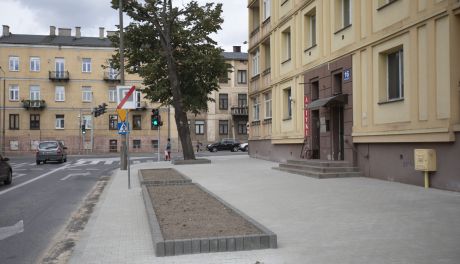 Nowy chodnik wzdłuż ul. Kościuszki 