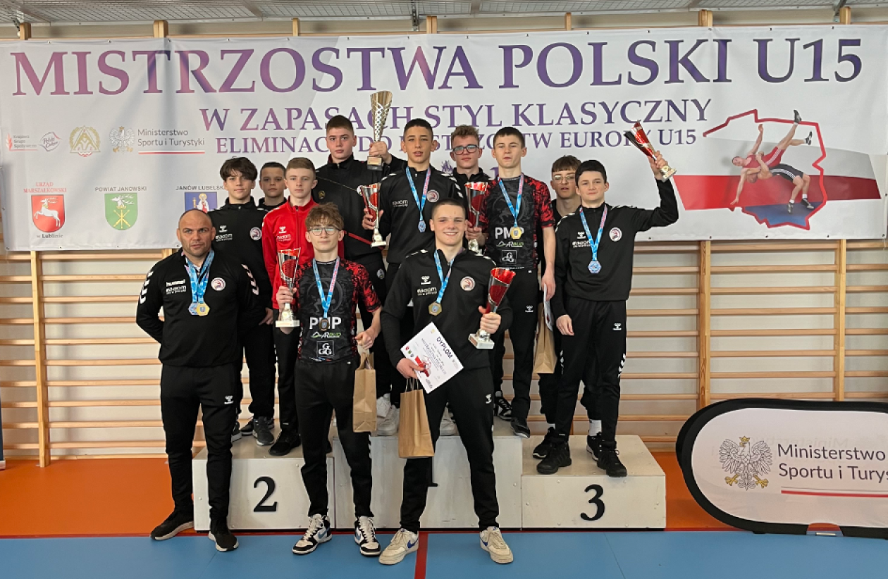 Pięć medali młodzików Olimpijczyka Radom na mistrzostwach Polski