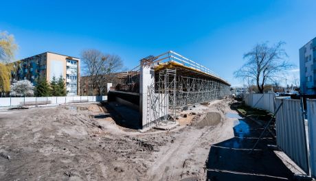 Zdjęcia Postępy prac przy budowie wiaduktu pomiędzy ul. Żeromskiego a ul. Lubelską (zdjęcia)