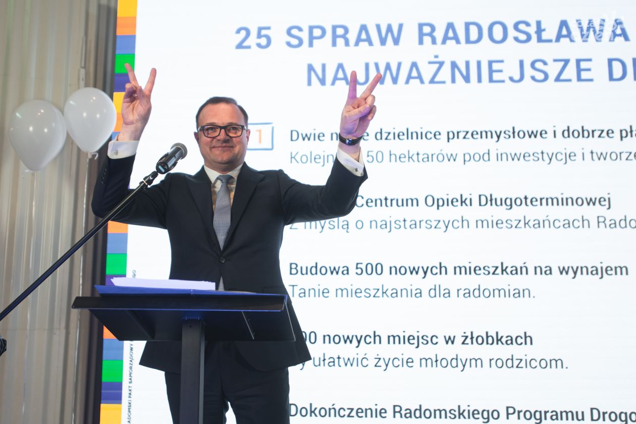 Sondaż: Radosław Witkowski ponownie prezydentem
