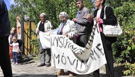 Protest pod siedzibą MZL w Radomiu