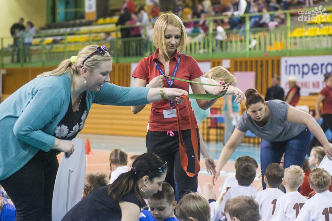 Olimpiada  przedszkolaków w hali MOSiR