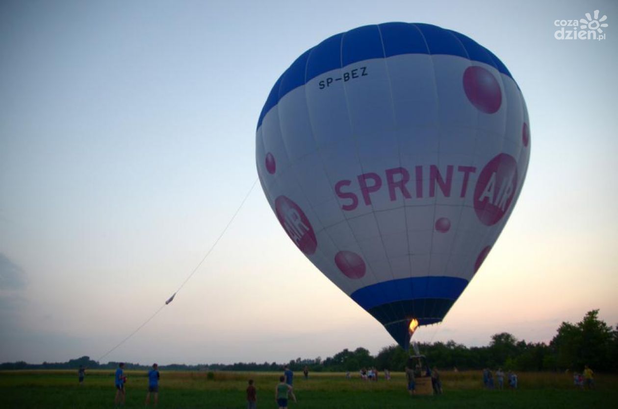 Balon SprintAir nad Radomiem