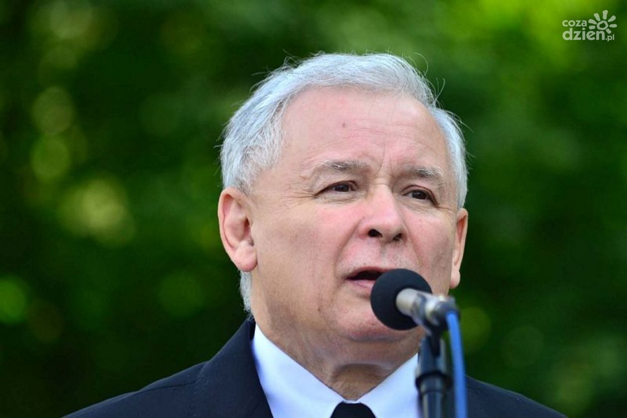 Jarosław Kaczyński przyjeżdża do Kowali