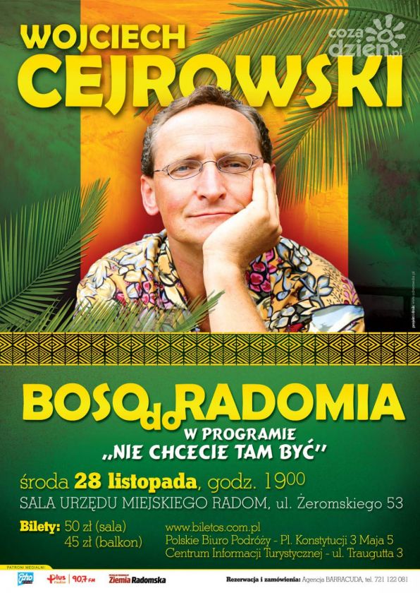Wojciech Cejrowski w Radomiu
