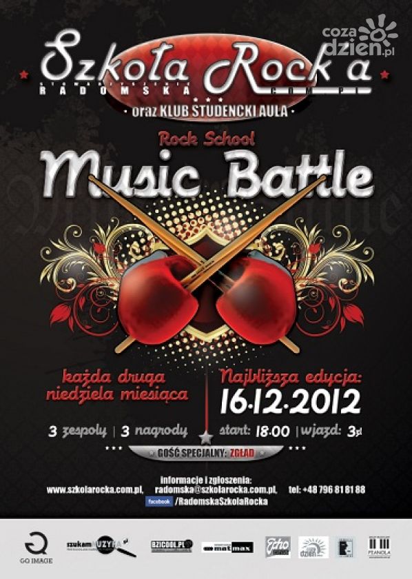 Rock School Music Battle - zgłoszenia do 9 grudnia!