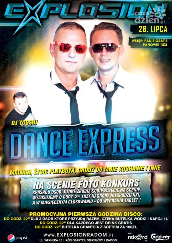 Dance Express w klubie Explosion
