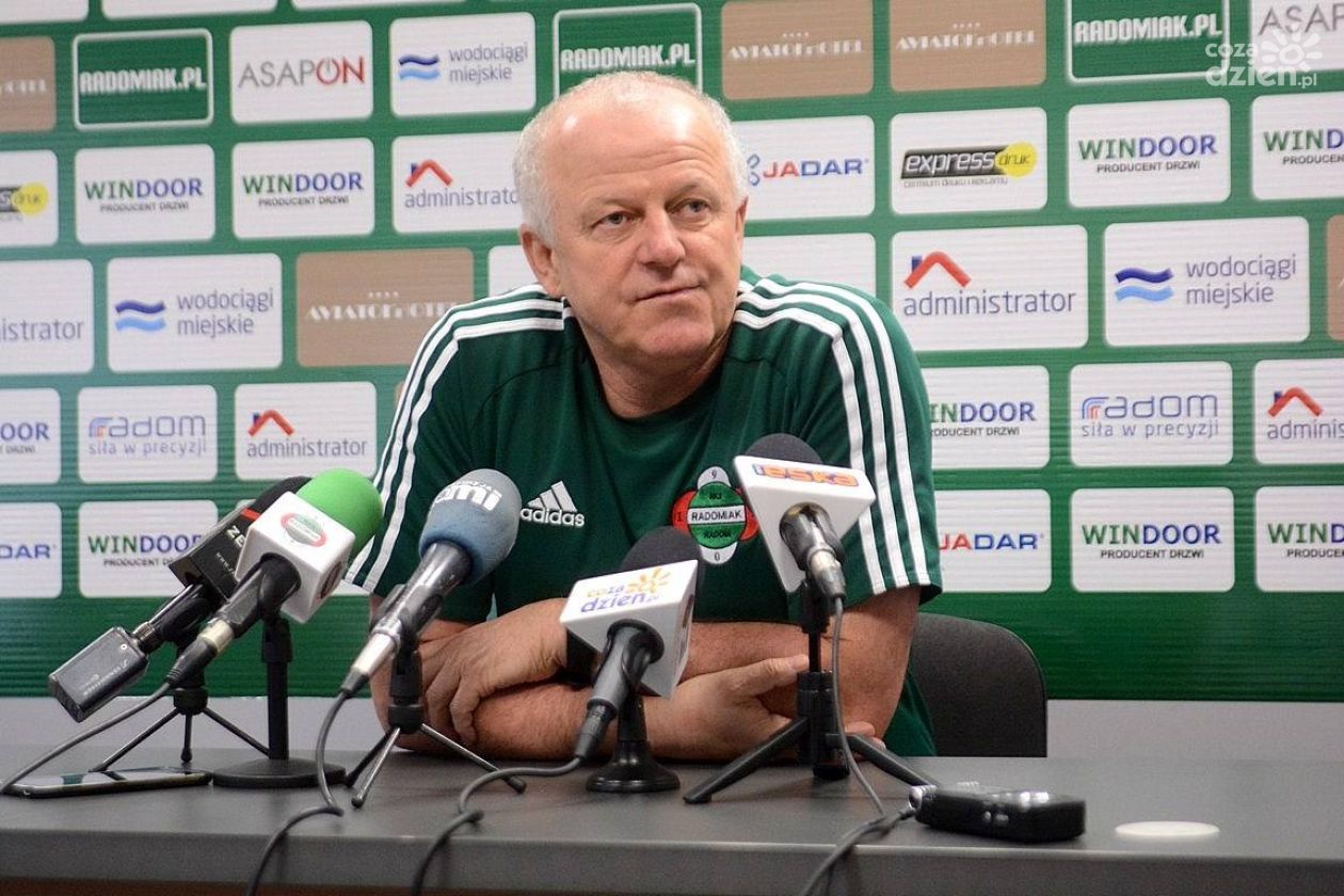 Verner Lićka przed meczem z Olimpią Zambrów (VIDEO)