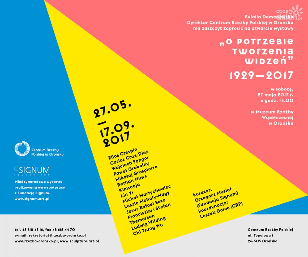 Dwie nowe wystawy w Orońsku