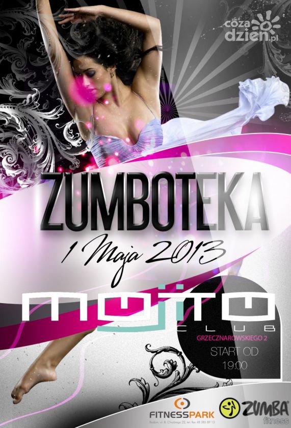 1 maja Klub Mojito zaprasza na Zumbotekę!