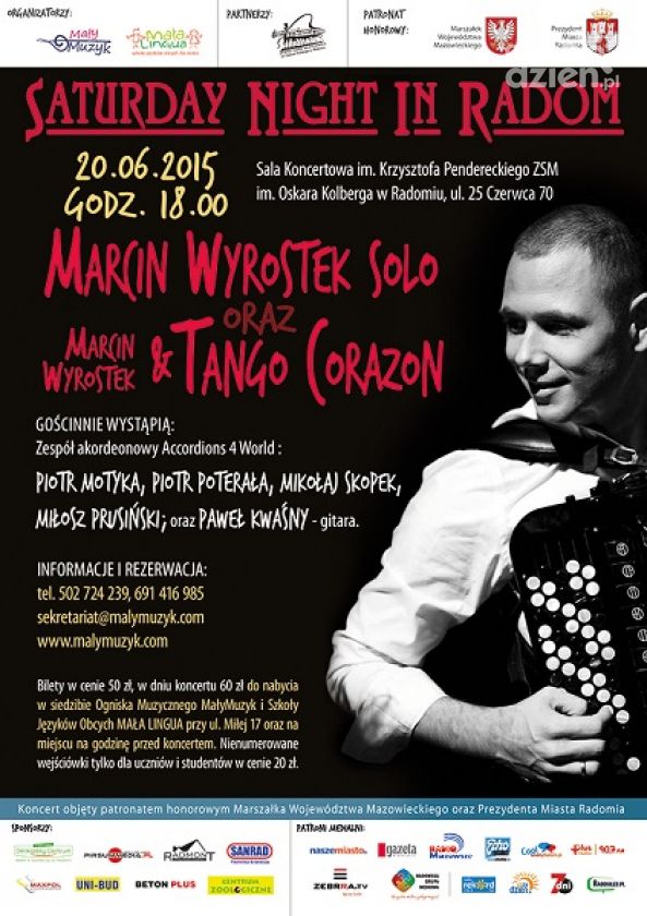 Koncert Marcina Wyrostka w Radomiu