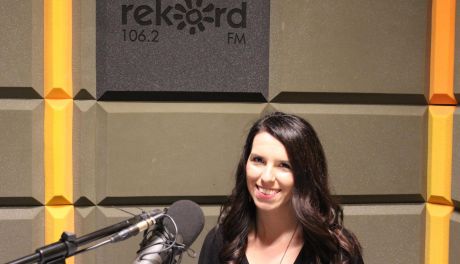 Justyna Dobroć - rozmowa w studiu lokalnym Radia Rekord