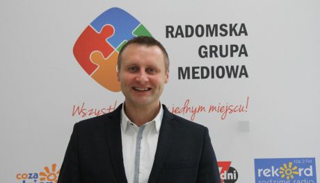 Mariusz Mróz- rozmowa w studiu lokalnym Radia Rekord