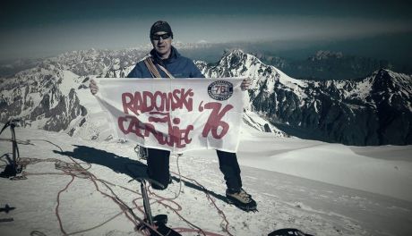Radomianin Dawid Penkalla zdobył kolejny szczyt