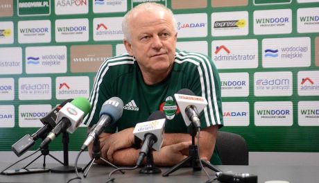 Verner Lićka przed meczem z Olimpią Zambrów (VIDEO)