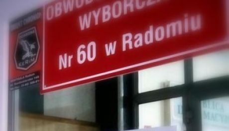 W Radomiu frekwencja nieco pond 8 proc.