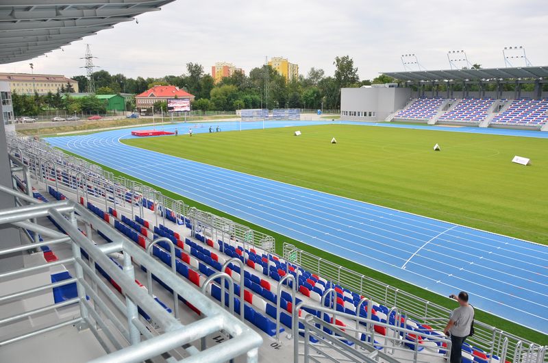 stadion lekkoatletyczny przy ul. Narutowicza 9 w Radomiu