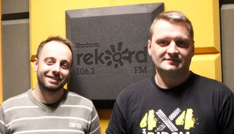 Paweł Bromberg i Jacek Frejtag - rozmowa w studiu lokalnym Radia Rekord