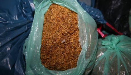 20 kg nielegalnego tytoniu w rękach policji