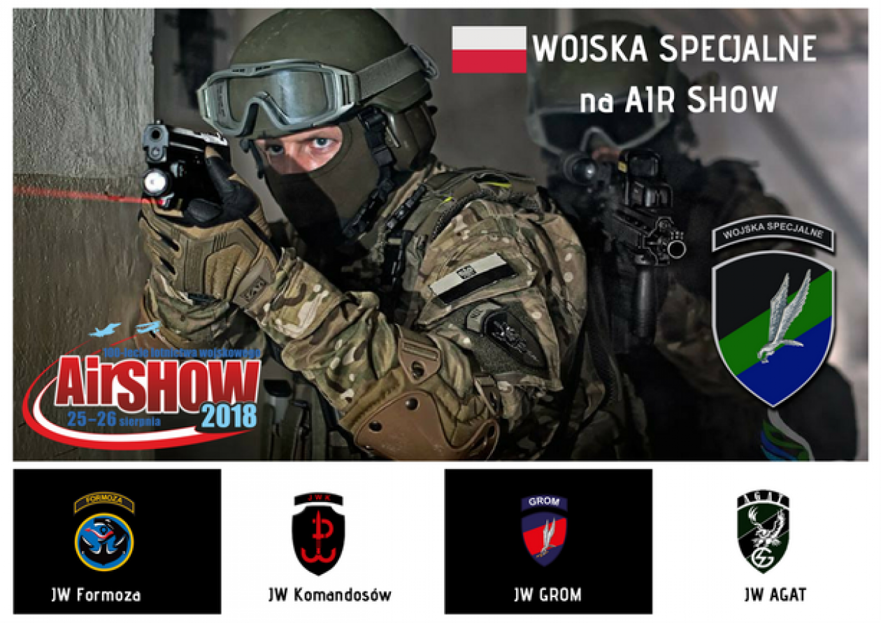 Air Show 2018: Wojska Specjalne na pokazach