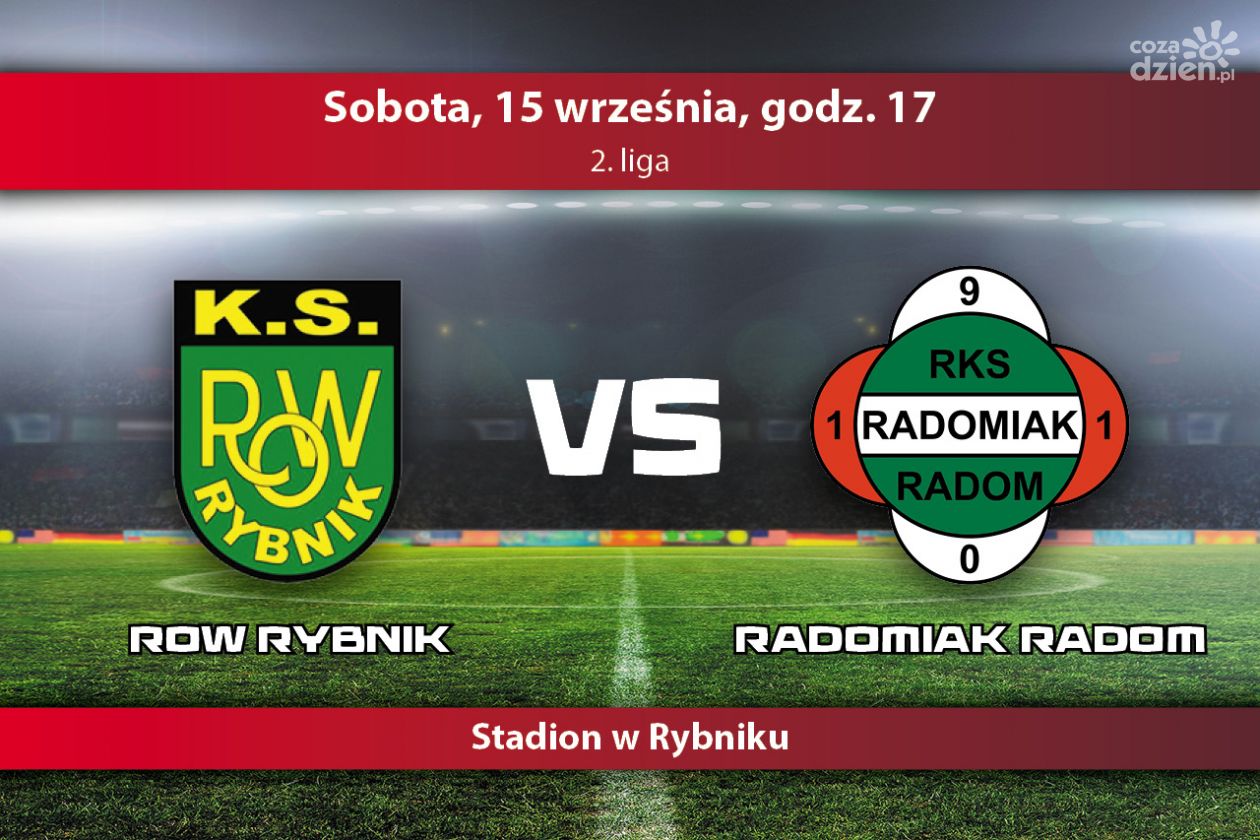 ROW Rybnik - Radomiak Radom (relacja LIVE)