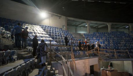 Radni sprawdzili stan prac w hali sportowej przy ul. Struga