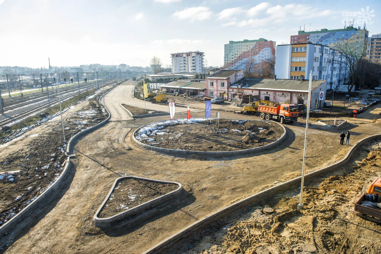 Budowa trasy N-S w centrum miasta postępuje zgodnie z harmonogramem (zdjęcia) 