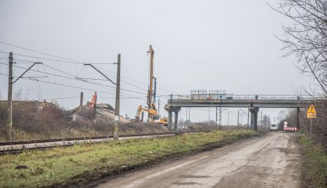 Rozbiórka wiaduktu na Wojska Polskiego