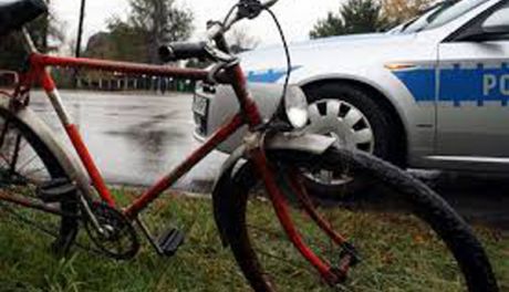 Złodziej rowerów w rękach policji