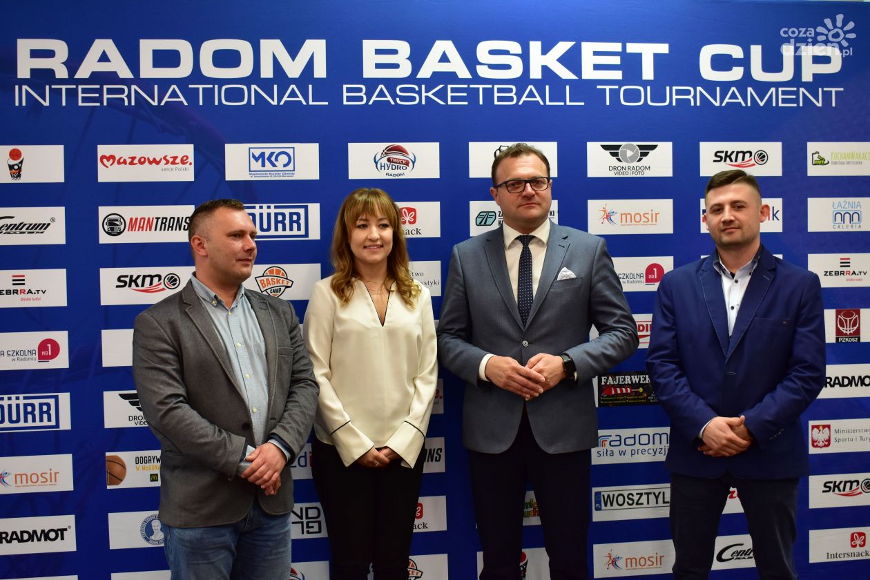 Radom Basket Cup - konferencja (zdjęcia)