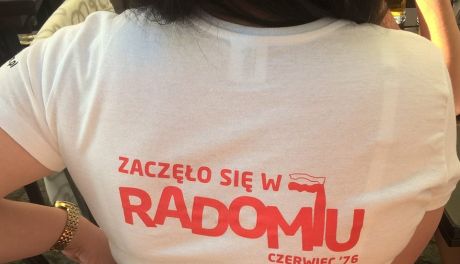 Koszulki "Zaczęło się Radomiu" w sprzedaży